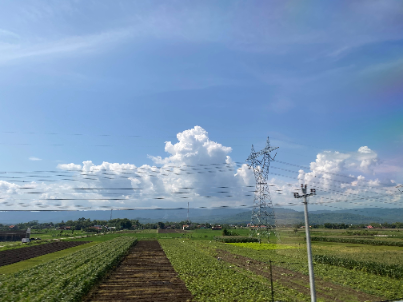 インドネシア農村地帯の風resized
